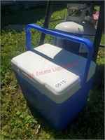 Blue Cooler (yard)