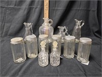 Ribbed Spice Bottles, Vinegar, Oil Bottles & More