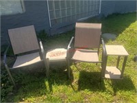 Patio Chairs and side tables (Yard)