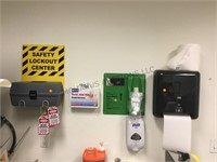 WALL OF SHOP SAFETY SUPPLIES