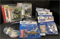 NFL & MLB Starting Lineup Figurines New In Box.