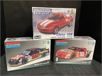 NOS Monogram & Revell Car Models.