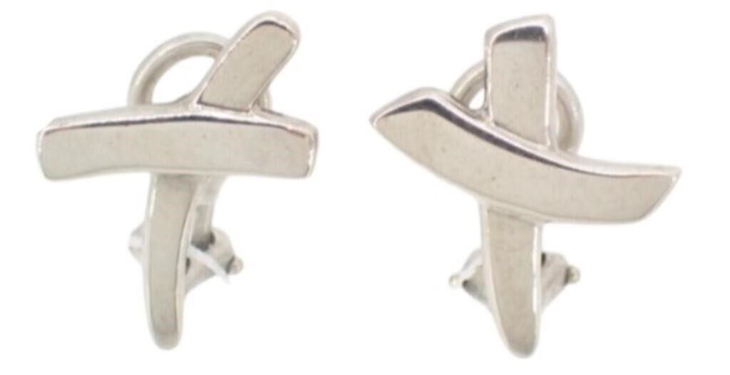 Tiffany & Co. Picasso X Clip-on Earrings