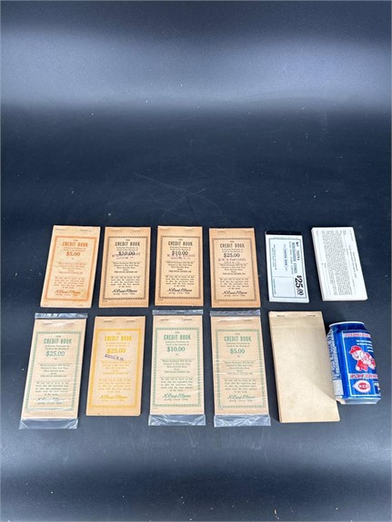 COAL MINE CO. STORE CLEANOUT AND TOBACCO POCKET TIN AUCTION