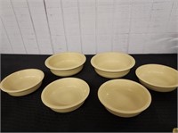 FIESTA sunflower yellow bowls 6 pieces