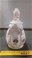LIPPER & MANN antique lady teapot w roses
