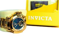 Invicta Gold Tourbillion with Extra Links