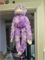 Purple monkey Velcro hands & feet