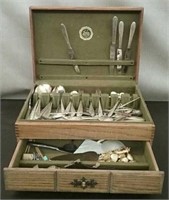 Case Gorham Silver Plate Silverware