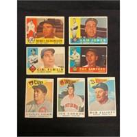 (45) 1960 Topps Baseball Cards