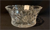 Lead Crystal Bowl 4" x 8.5"