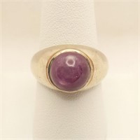 Purple Sapphire Ring