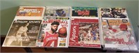 Lot of 5 Sports Illustrated magazines&3covers