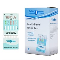 Prime Screen [5 Pack] 5 Panel Urine Drug Test Kit