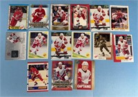 15-mixed Steve Yzerman hockey cards