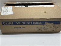 50PCS CASE ULINE DELUXE GIFT BOXES S-10621B