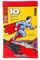 Canada SUPERHEROS Mint Stamps 10 x 45 Cents Scarce