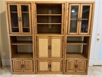 Vintage Wall Unit Shelving and Cabinets