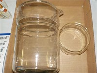 2 New old Pyrex flameware items