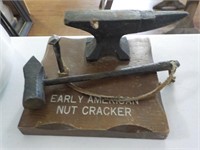 Early American nutcracker anvil