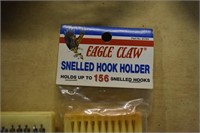 Eagle Claw Snelled Hook Holders with Hooks (2)