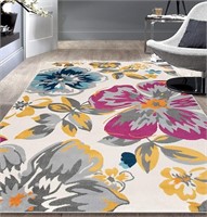 Rugshop Modern Floral Area Rugs 3'1" x 5' Multi