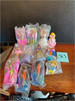 VTG NOS Barbie Mcdonald's promo toys lot