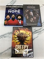 NEW $60 3-Pack DVD Movie