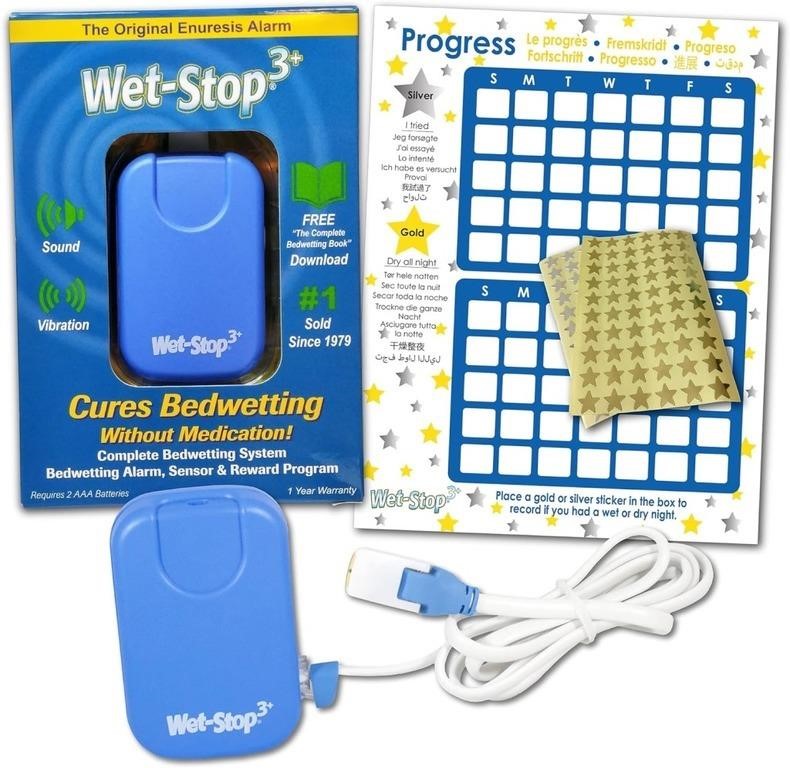 Wet-Stop3 Bedwetting Enuresis Alarm System with