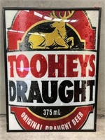 Original 1980’s Perspex TOOHEYS Pub Sign 750x1000