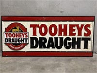 Original 1980’s TOOHEYS DRAUGHT Foam Sign Timber