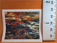 Red Maple print by a.y. jackson 24" × 20"
