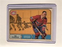 1968 Ted Harris Hockey Card