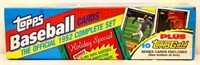 Complete 1992 Topps Baseball Cards set in box