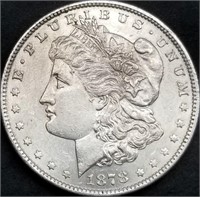 1878 7TF Reverse of 79 US Morgan Silver Dollar BU