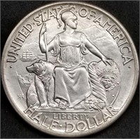 1935-S San Diego Silver Commem. Half Dollar BU