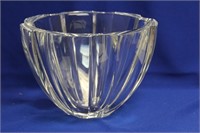 A Heavy Orrefors Crystal Bowl