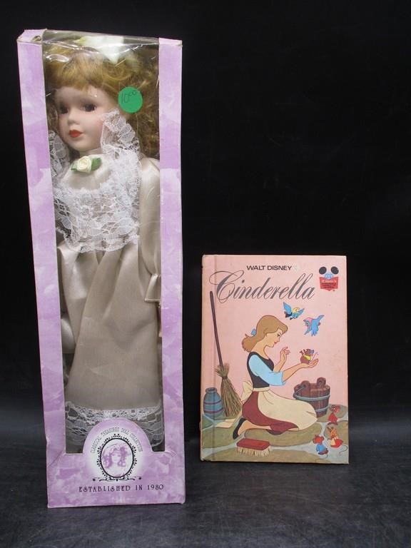 Porcelain Doll & Cinderella Book 1974