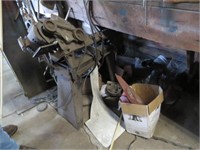 GROUP - BAND SAW, POSSIBLY CAR PARTS AND MORE