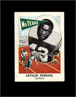 1961 Nu-Card #156 Arthur Perkins VG-EX to EX+