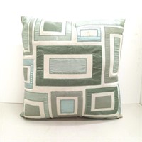 Pillow green squares