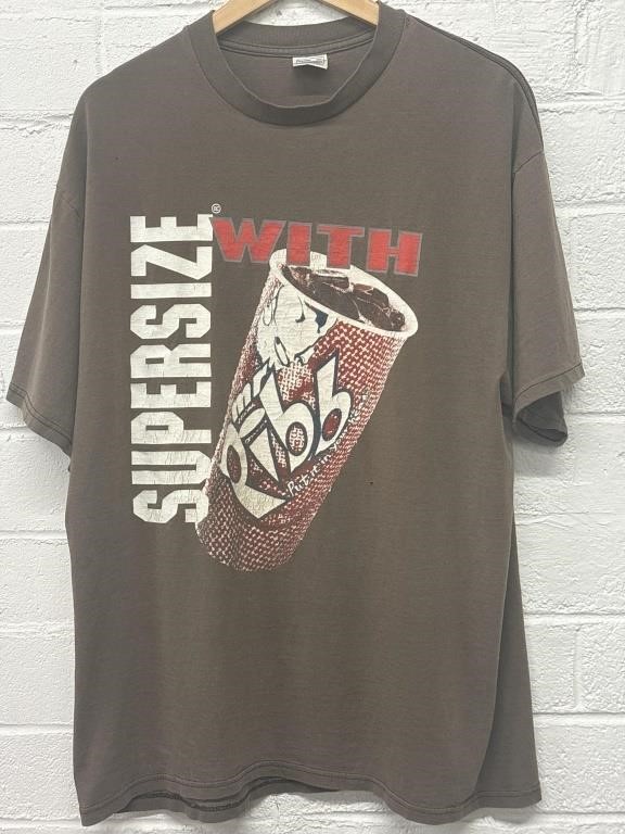 Vintage "Supersize This" McDonald’s T-Shirt (XL)