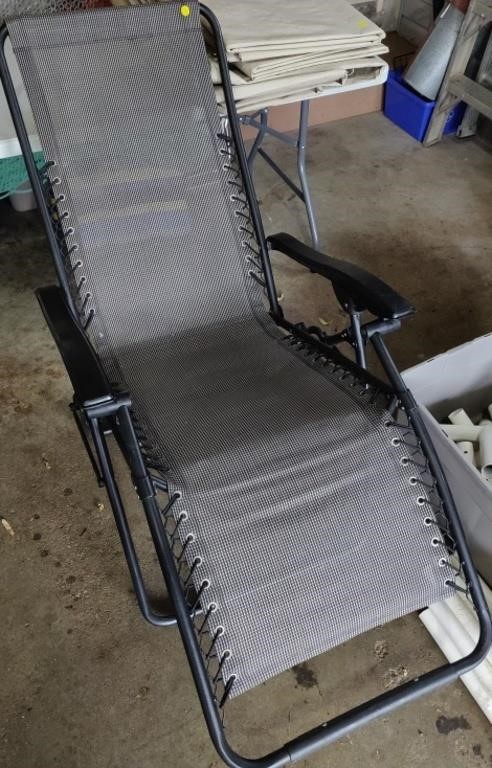 Grey Anti Gravity Lounging Chair