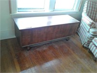 Lane Cedar Chest on legs