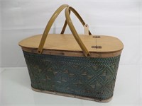 Woven Picnic Basket