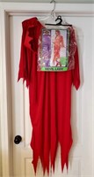 Devil Lady Red Halloween Dress Costume