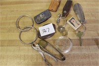 LOT OF KEYCHAINS AND MISC