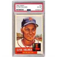 1953 Topps Clyde Vollmer Psa 6