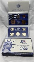 Of) 2000 United States mint proof set