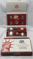 Of) 1999 United States silver proof set